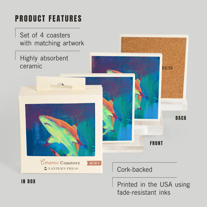 Vivid, Blacktip Shark, Coasters