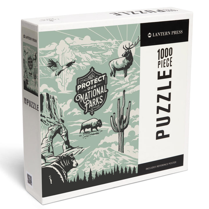 Protect our National Parks Collection, Better Outside, 1000 Piece Jigsaw Puzzle