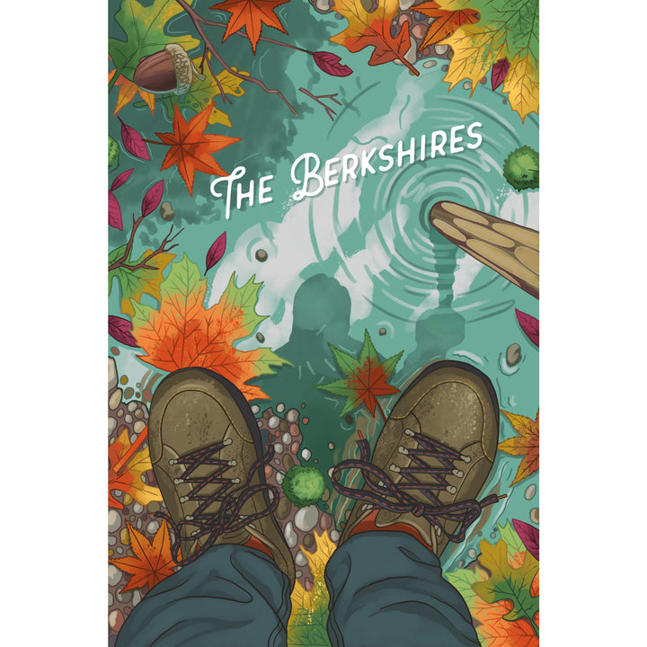 The Berkshires, Embrace the Elements, Hiking, Fall Colors, Stretched Canvas