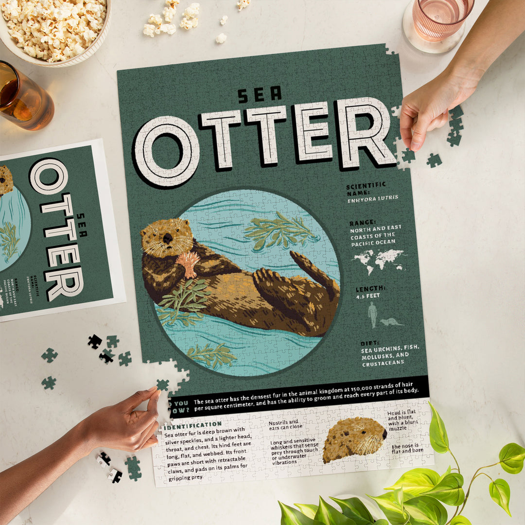 Sea Otter, Facts About, Jigsaw Puzzle
