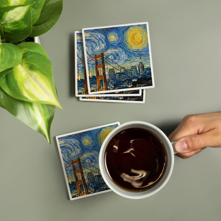 San Francisco, California, Starry Night City Series, Coasters