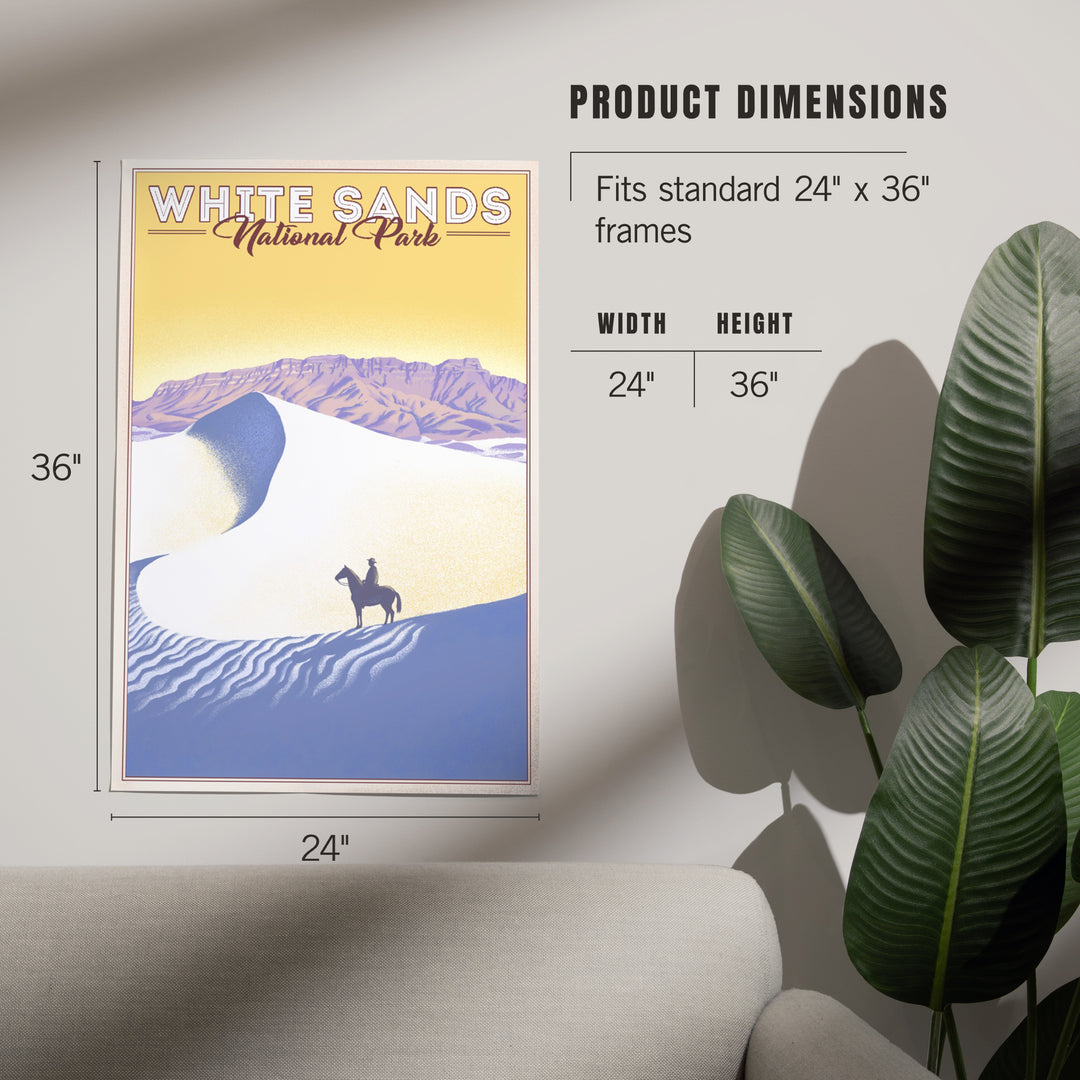 White Sands National Park, Litho, Art & Giclee Prints