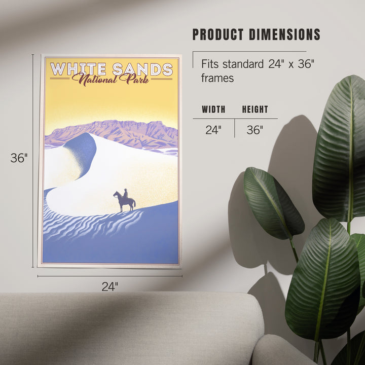 White Sands National Park, Litho, Art & Giclee Prints