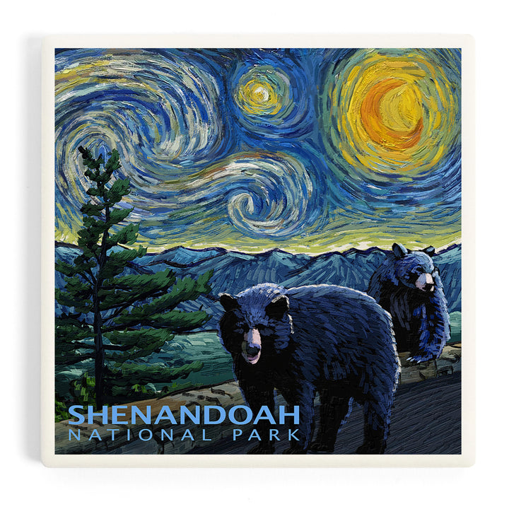 Shenandoah National Park, Virginia, Starry Night National Park Series, Coasters