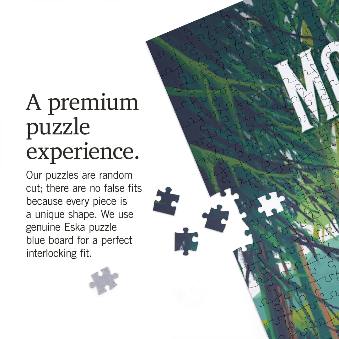 Montana, Walk In The Woods, Day Hike, 1000 Piece Jigsaw Puzzle