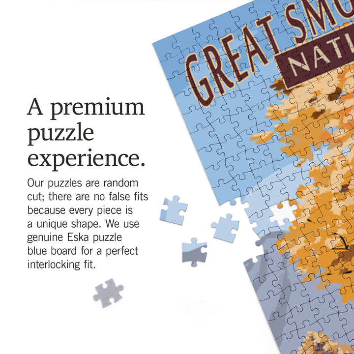 Great Smoky Mountains National Park, Park Entrance and Bear Family Press, Jigsaw Puzzle