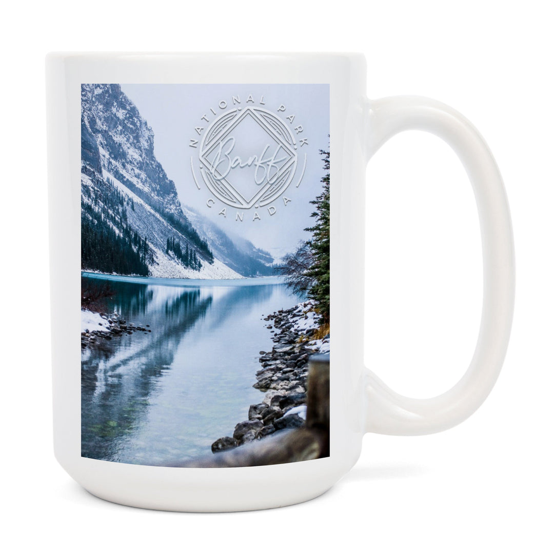 Banff National Park, Canada, Lake Louise, Photography, Ceramic Mug Mugs Lantern Press 