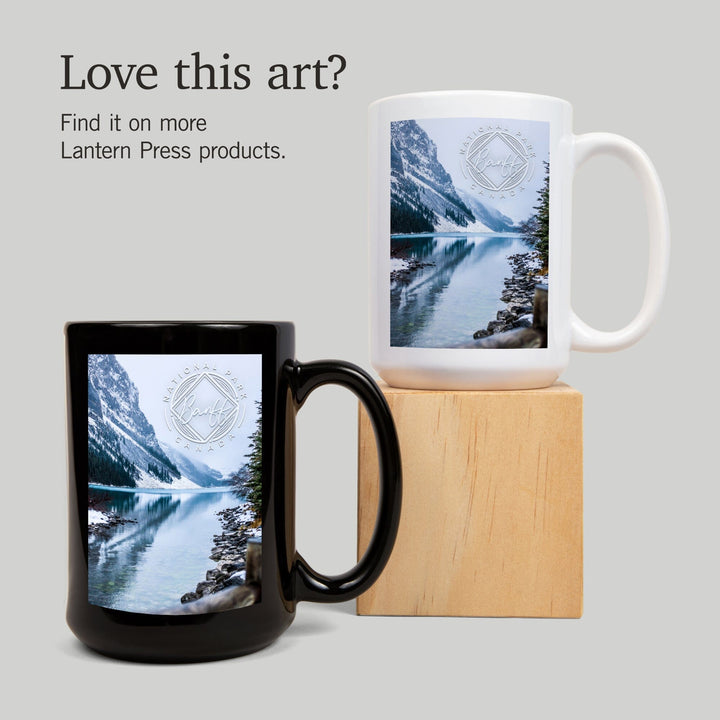 Banff National Park, Canada, Lake Louise, Photography, Ceramic Mug Mugs Lantern Press 