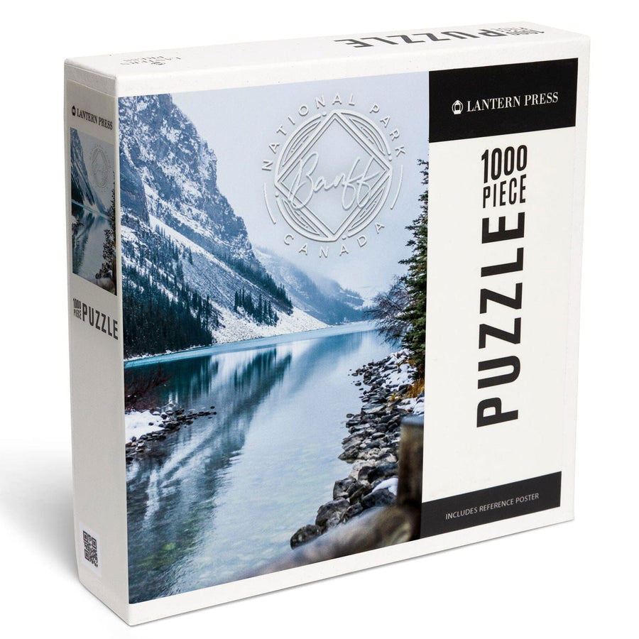 Banff National Park, Canada, Lake Louise, Photography, Jigsaw Puzzle Puzzle Lantern Press 