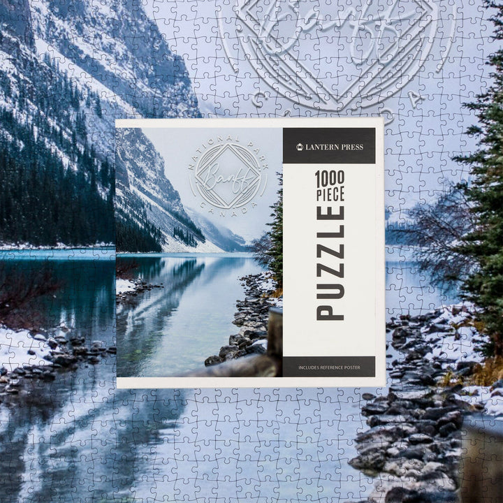 Banff National Park, Canada, Lake Louise, Photography, Jigsaw Puzzle Puzzle Lantern Press 