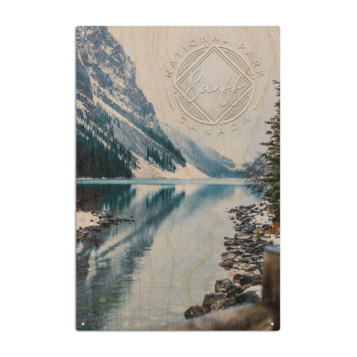 Banff National Park, Canada, Lake Louise, Photography, Wood Signs and Postcards Wood Lantern Press 