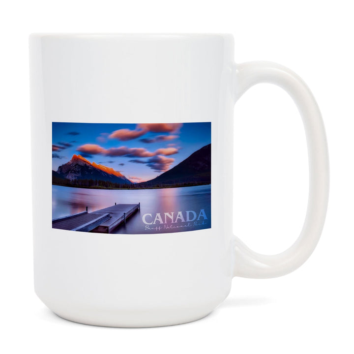 Banff National Park, Canada, Lake Vermillion, Photography, Ceramic Mug Mugs Lantern Press 