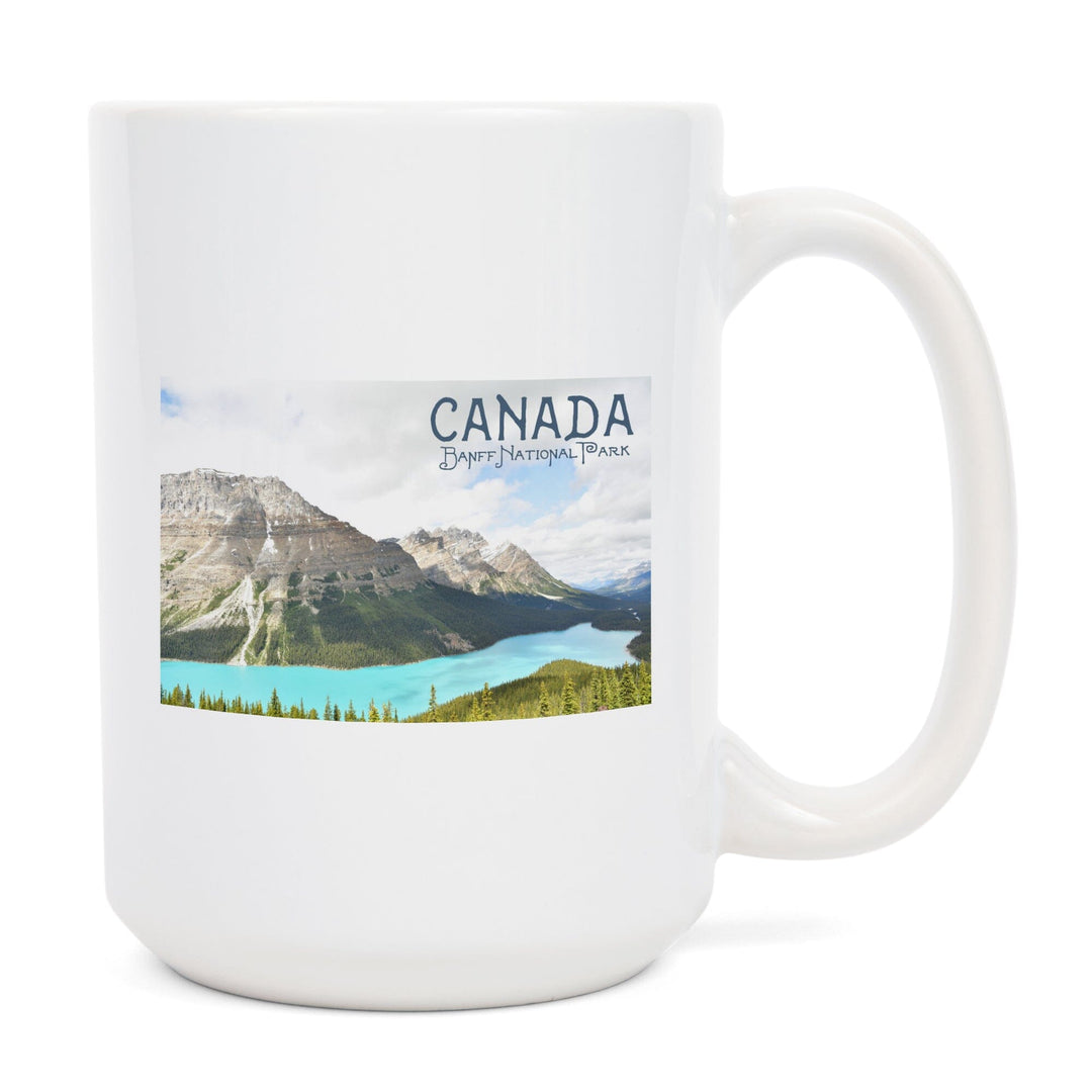 Banff National Park, Canada, Peyto Lake, Photography, Ceramic Mug Mugs Lantern Press 