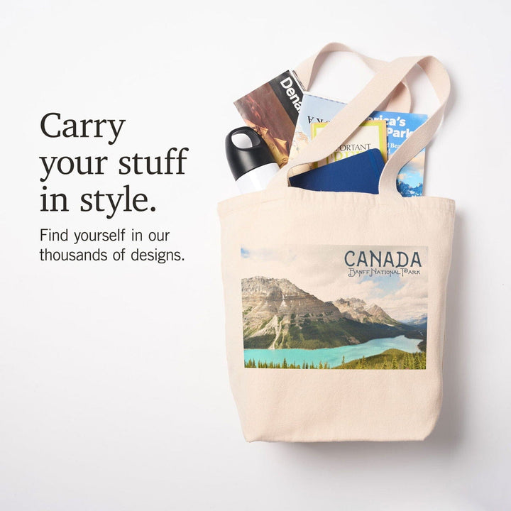 Banff National Park, Canada, Peyto Lake, Photography, Tote Bag Totes Lantern Press 