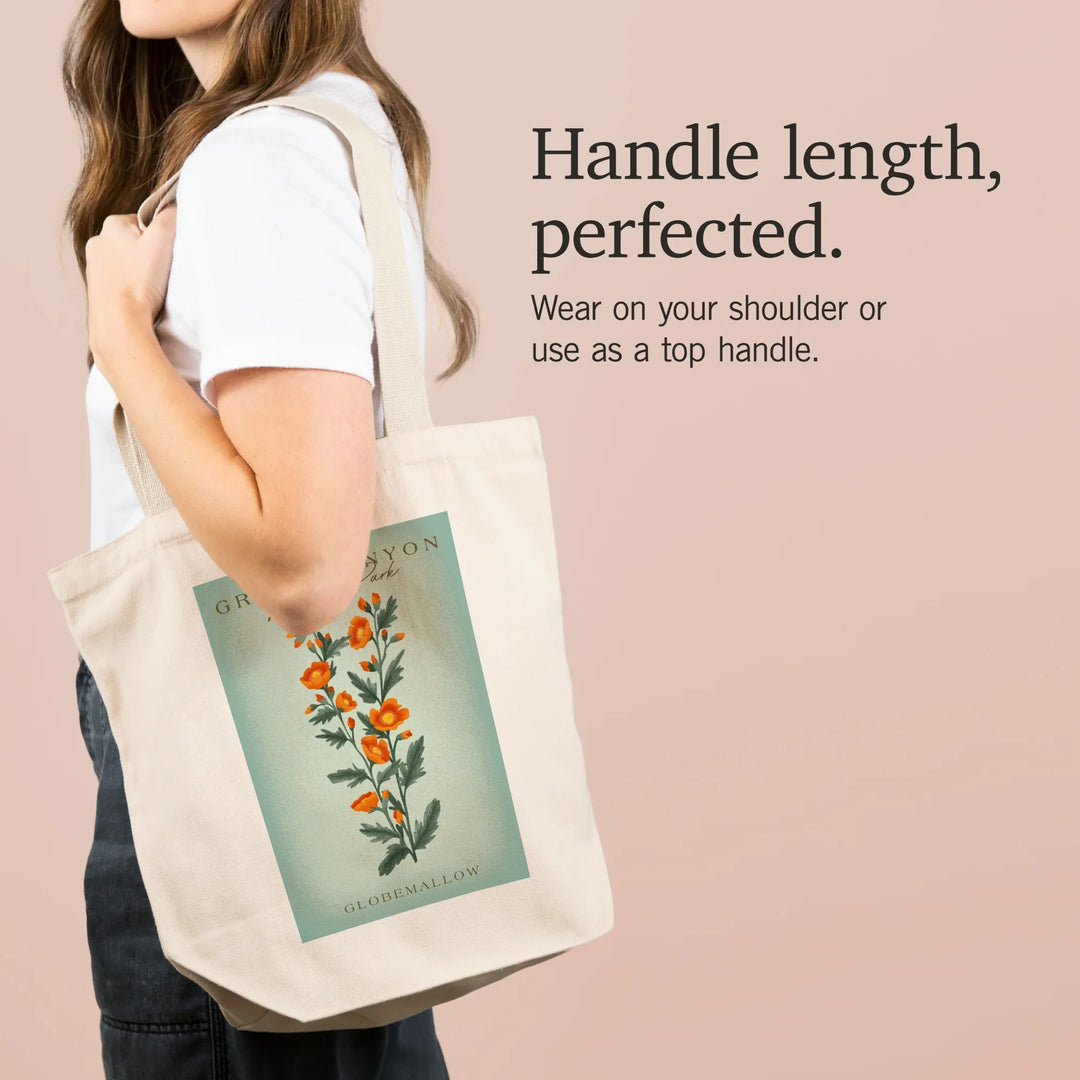 Grand Canyon National Park, Arizona, Globemallow, Vintage Flora, Tote Bag