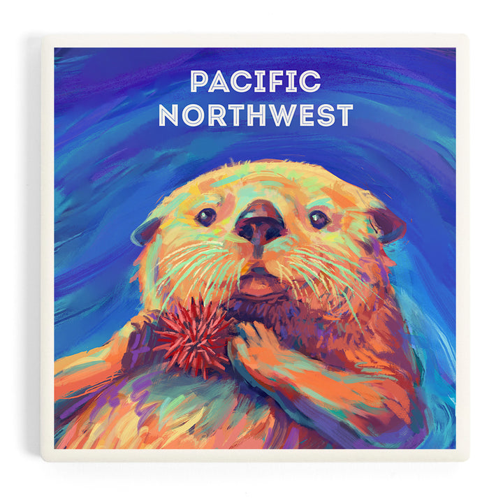 Pacific Northwest, Vivid, Sea Otter, Coasters