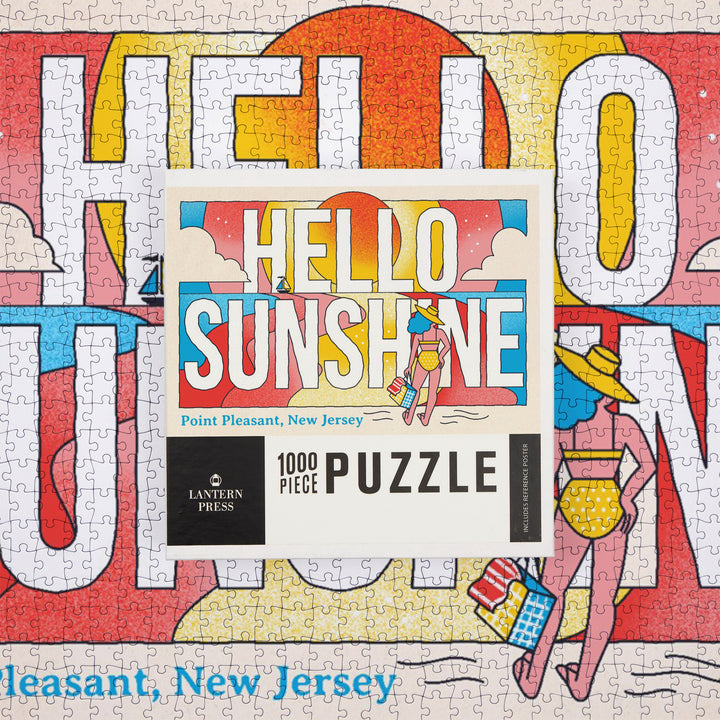 Point Pleasant Beach, New Jersey, 70s Sunshine Collection, Hello Sunshine, Jigsaw Puzzle