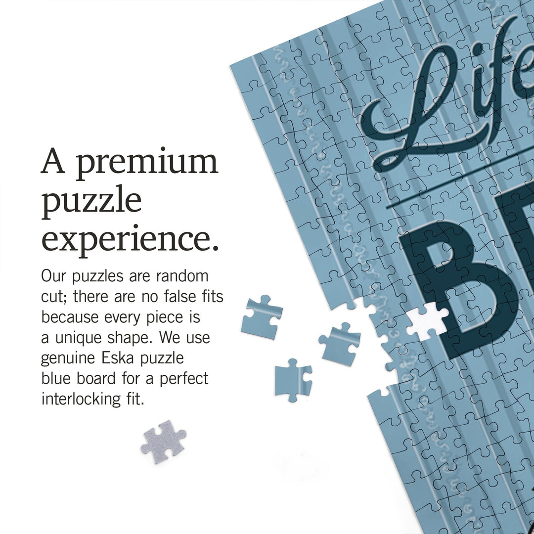 Beagle, Life is Better, Jigsaw Puzzle Puzzle Lantern Press 