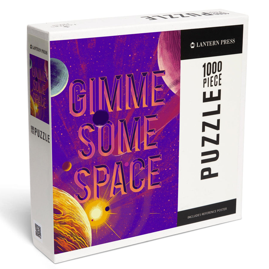 Because, Science Collection, Planets, Solar System, Gimme Some Space, Jigsaw Puzzle Puzzle Lantern Press 