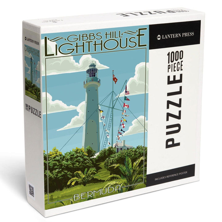 Bermuda, Gibbs Hill Lighthouse, Jigsaw Puzzle Puzzle Lantern Press 