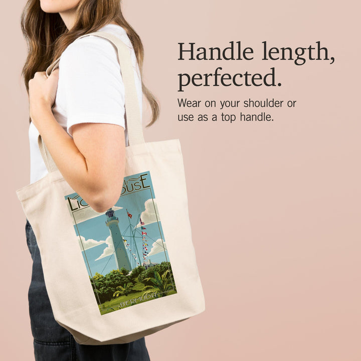 Bermuda, Gibbs Hill Lighthouse, Tote Bag Totes Lantern Press 