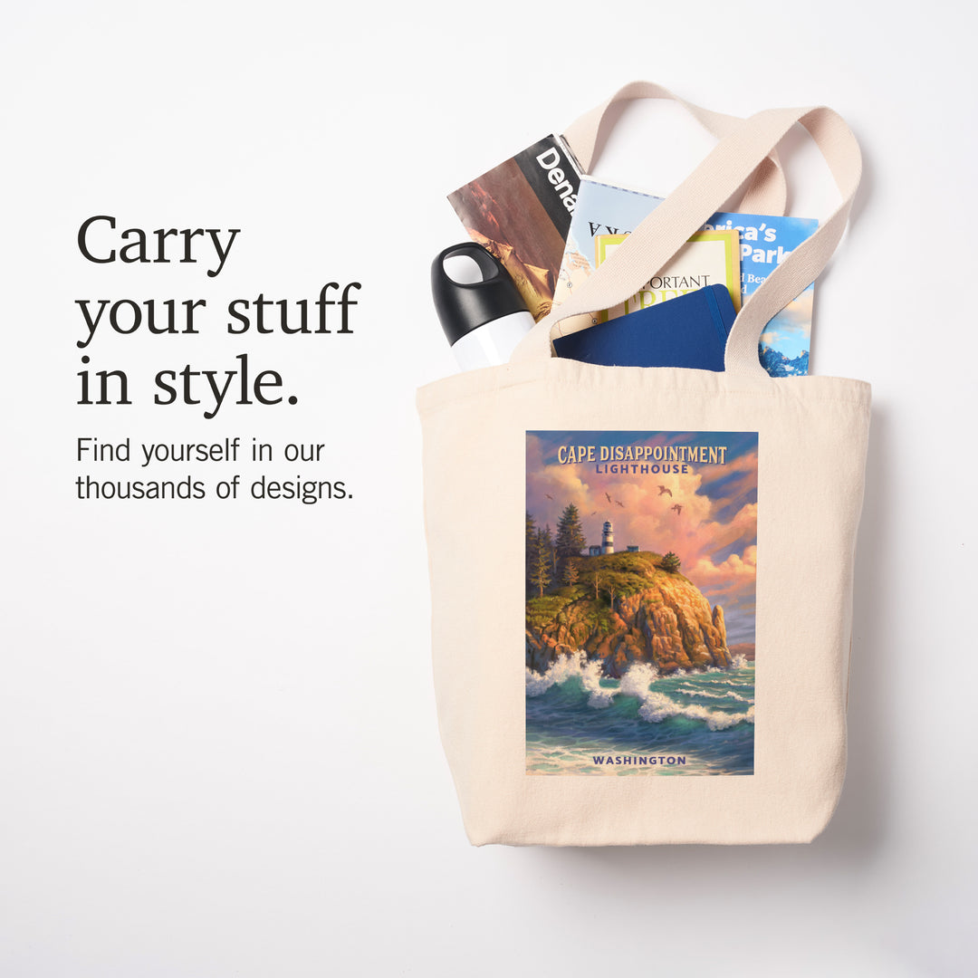 The Columbia-Pacific Coast, Washington 123307, Tote Bag