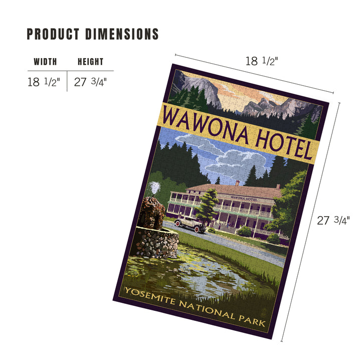 Yosemite National Park, California, Wawona Hotel, Jigsaw Puzzle