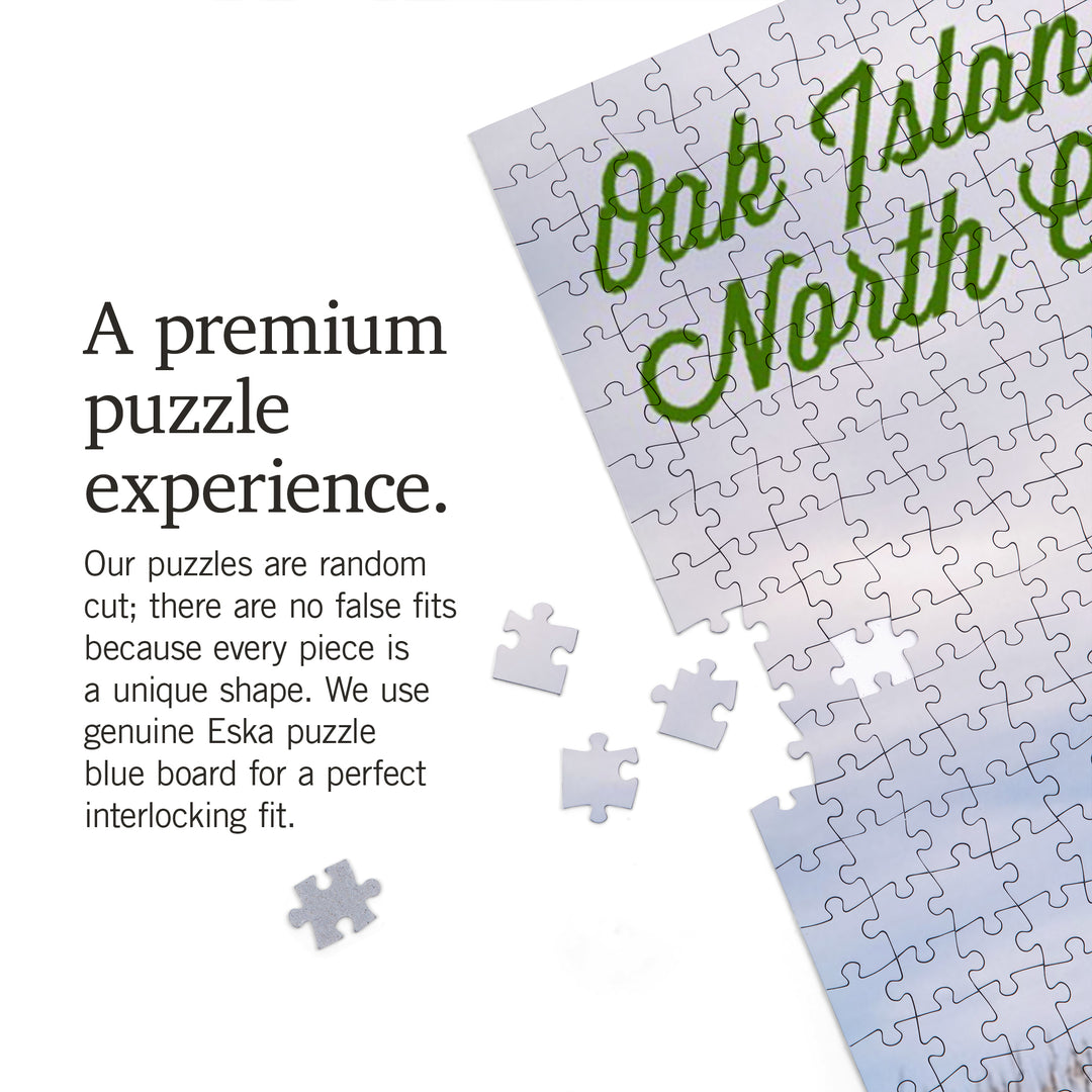 Oak Island, North Carolina, Lighthouse, Jigsaw Puzzle