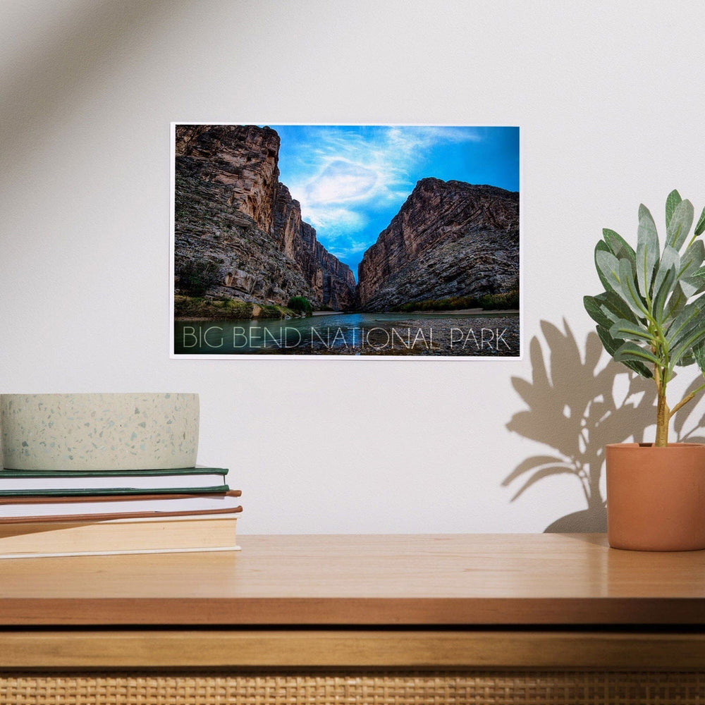 Big Bend National Park, Texas, Rio Grande River, Art & Giclee Prints Art Lantern Press 