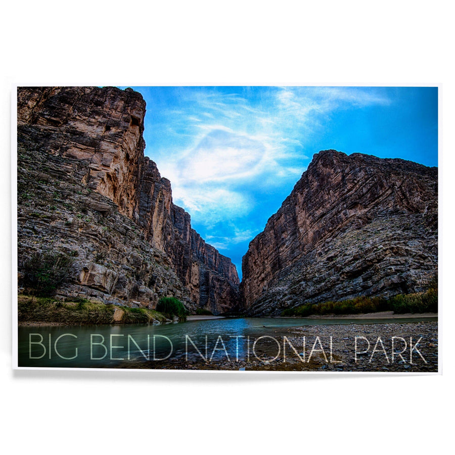 Big Bend National Park, Texas, Rio Grande River, Art & Giclee Prints Art Lantern Press 