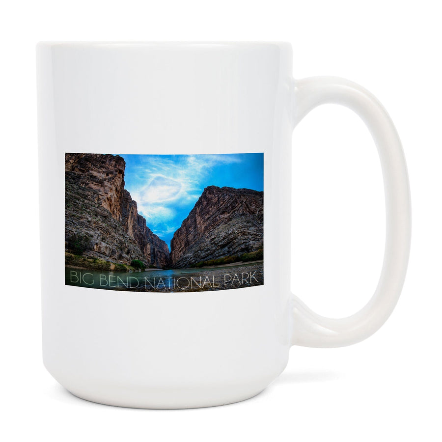 Big Bend National Park, Texas, Rio Grande River, Lantern Press Photography, Ceramic Mug Mugs Lantern Press 