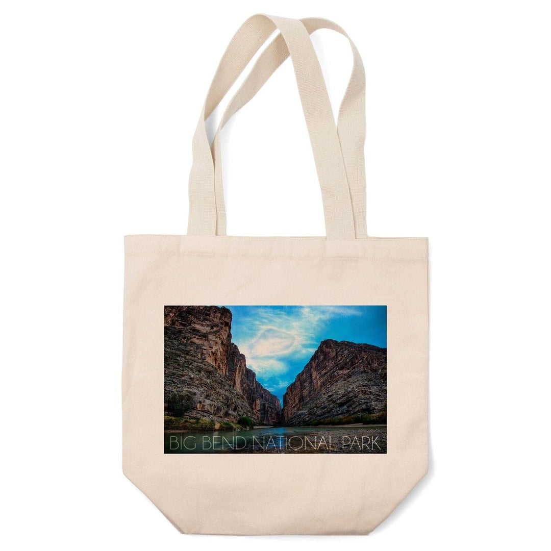 Big Bend National Park, Texas, Rio Grande River, Lantern Press Photography, Tote Bag Totes Lantern Press 