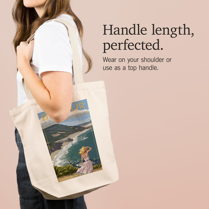 Big Sur, California, Coast Scene, Tote Bag Totes Lantern Press 