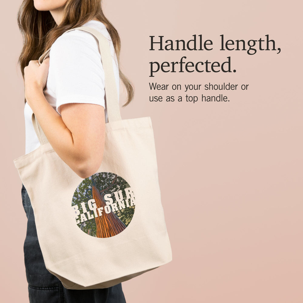 Big Sur, California, Redwoods, Looking Up Tree,, Tote Bag Totes Lantern Press 
