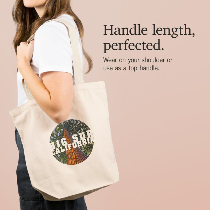 Big Sur, California, Redwoods, Looking Up Tree,, Tote Bag Totes Lantern Press 