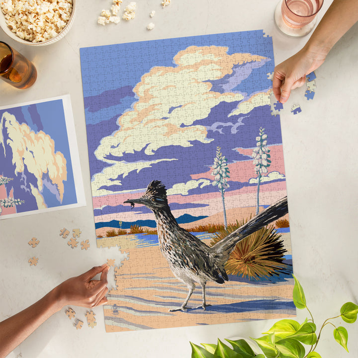 Bird Scene, Jigsaw Puzzle Puzzle Lantern Press 