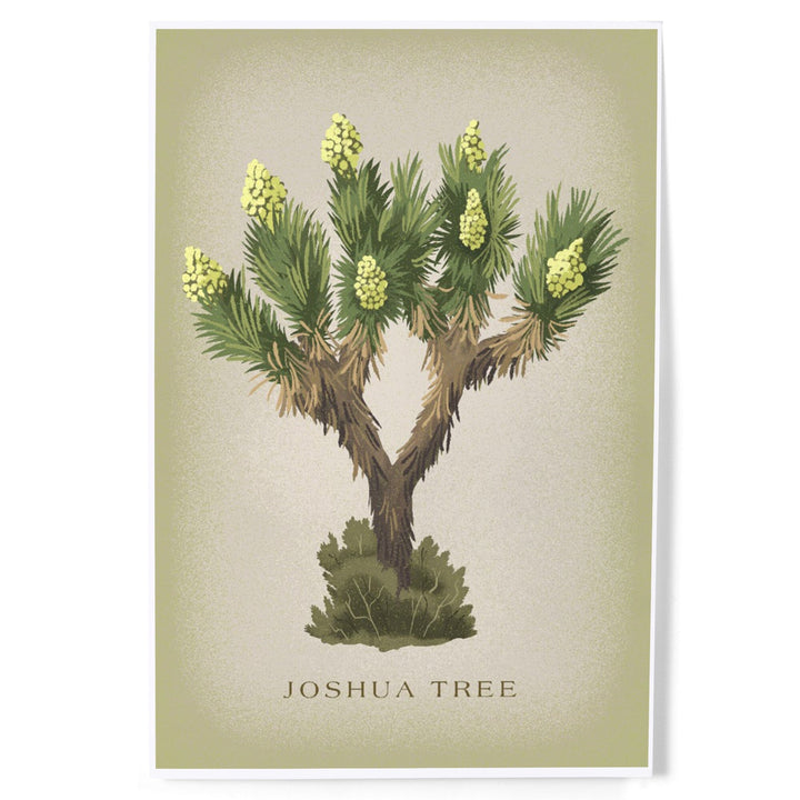 Blooming Joshua Tree, Vintage Flora, Art & Giclee Prints Art Lantern Press 
