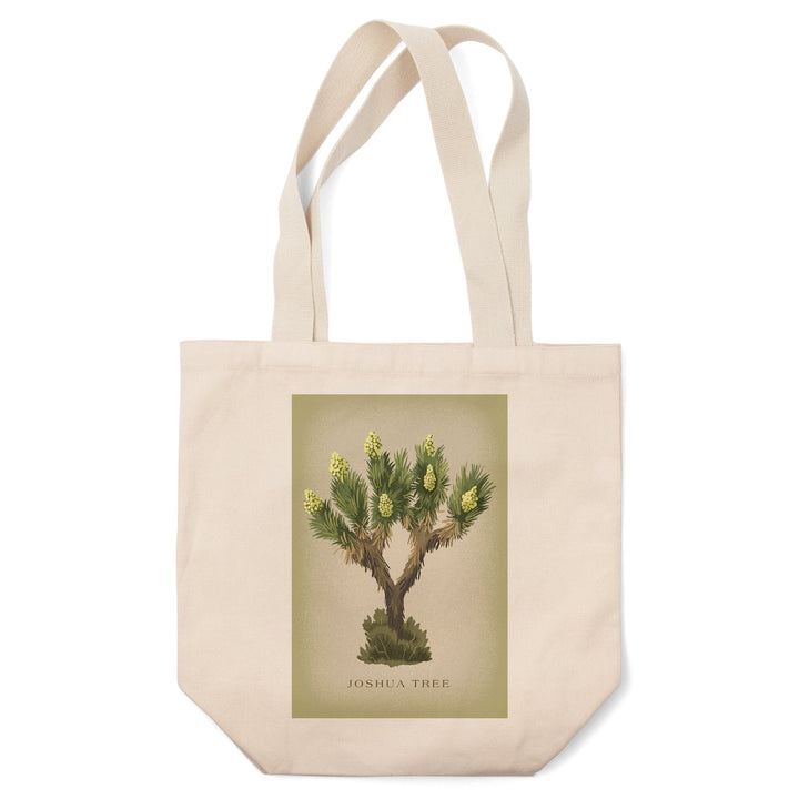 Blooming Joshua Tree, Vintage Flora, Lantern Press Artwork, Tote Bag Totes Lantern Press 