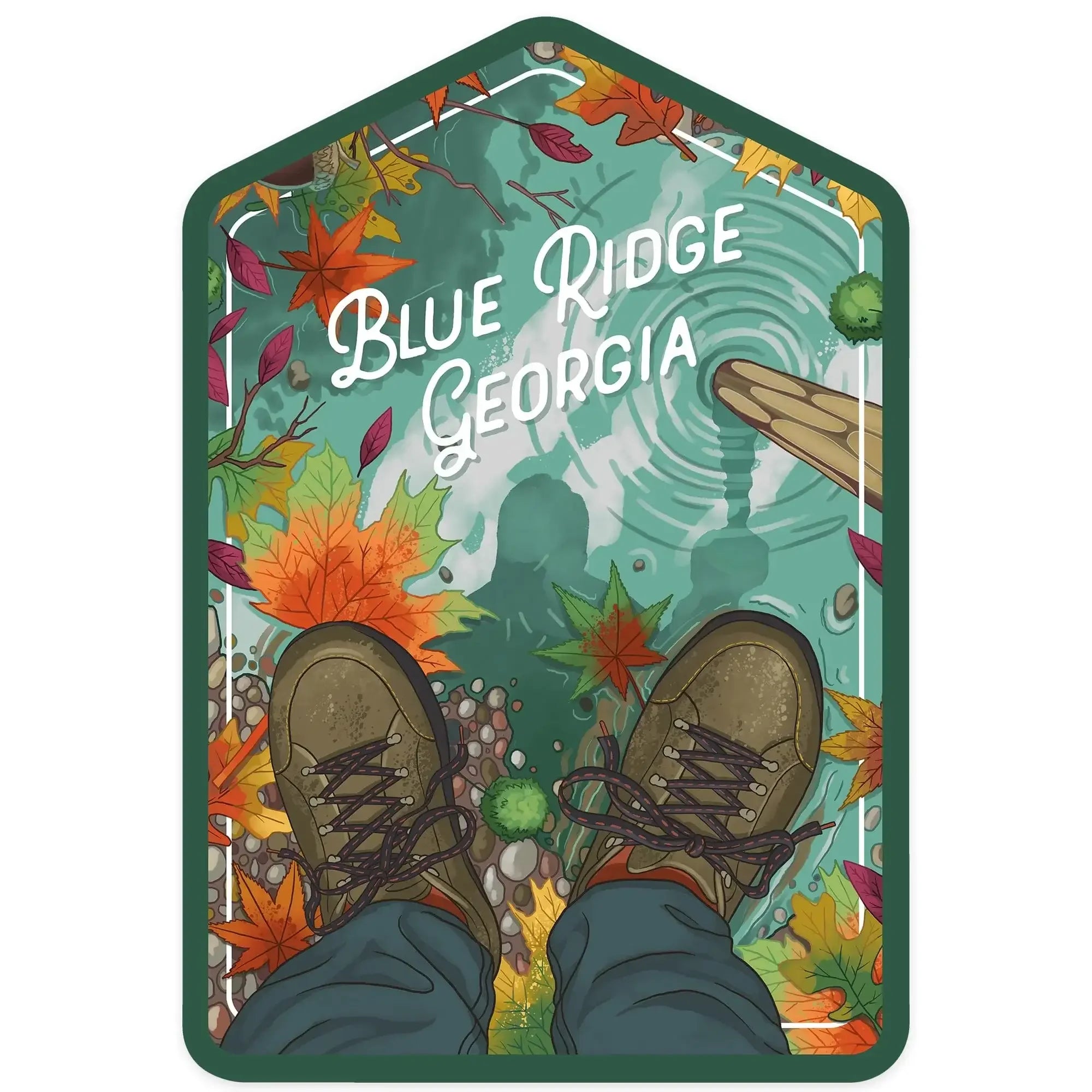 Blue Ridge, Georgia, Embrace the Elements, Hiking, Fall Colors, Contour ...