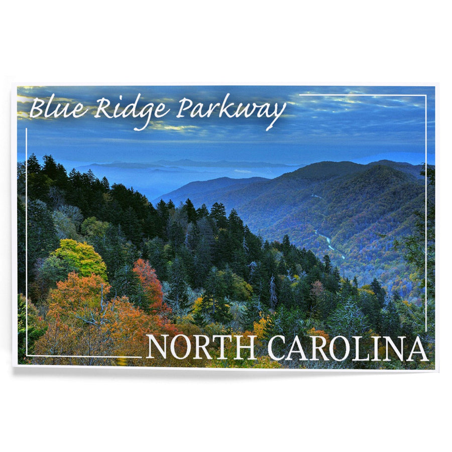 Blue Ridge Parkway, North Carolina, Great Smoky Mountains, Art & Giclee Prints Art Lantern Press 