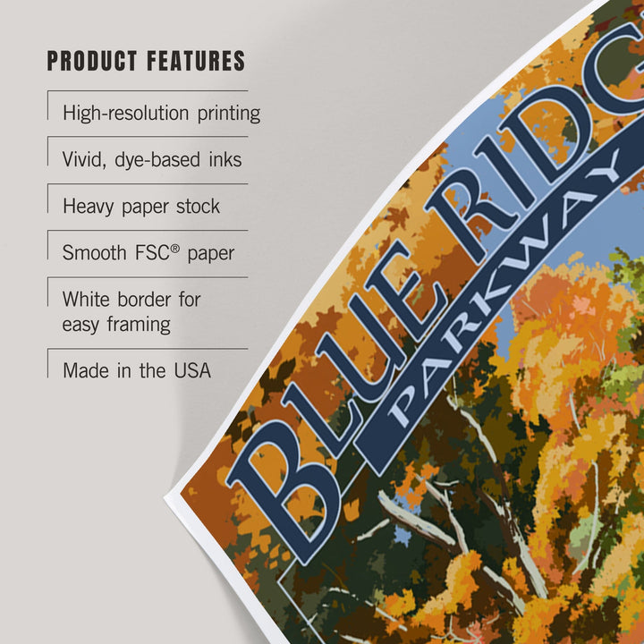 Blue Ridge Parkway, Virginia, Mabry Mill, Art & Giclee Prints Art Lantern Press 