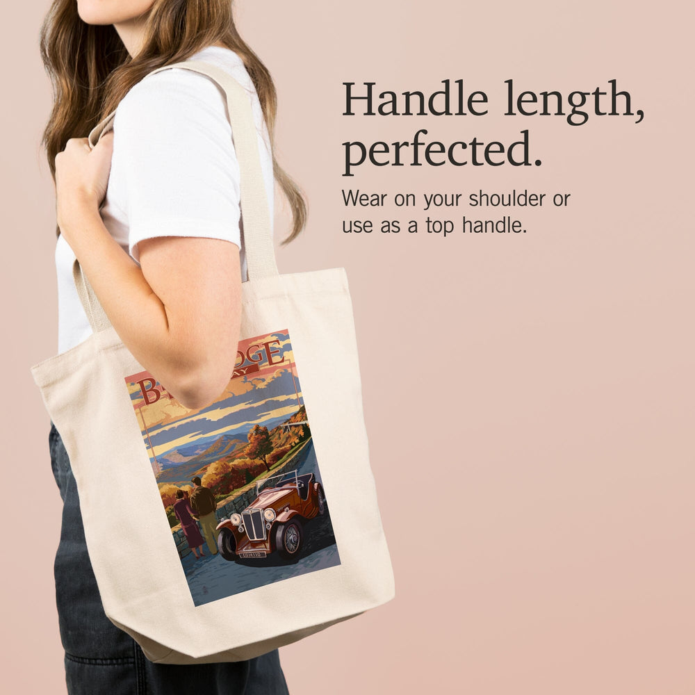 Blue Ridge Parkway, Virginia, Viaduct Scene at Sunset, Tote Bag Totes Lantern Press 