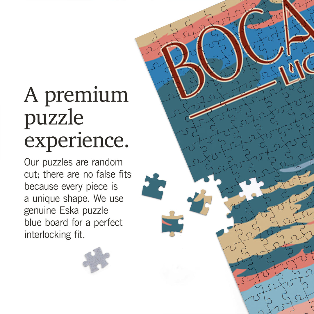 Boca Grande, Florida, Lighthouse, Jigsaw Puzzle Puzzle Lantern Press 