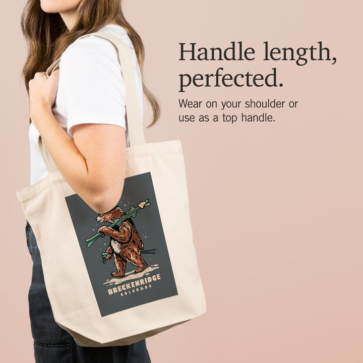 Breckenridge, Colorado, Ski Bear, Tote Bag Totes Lantern Press 