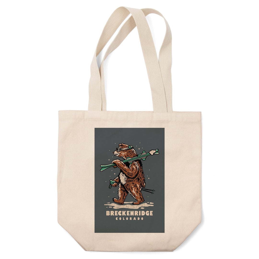 Breckenridge, Colorado, Ski Bear, Tote Bag Totes Lantern Press 