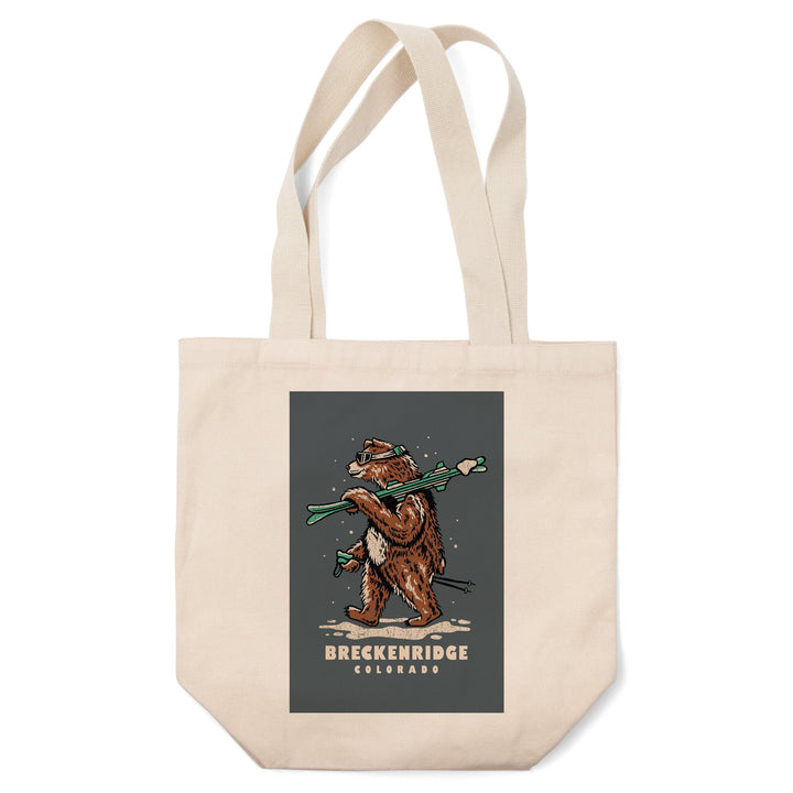 Breckenridge, Colorado, Ski Bear, Tote Bag Totes Lantern Press 