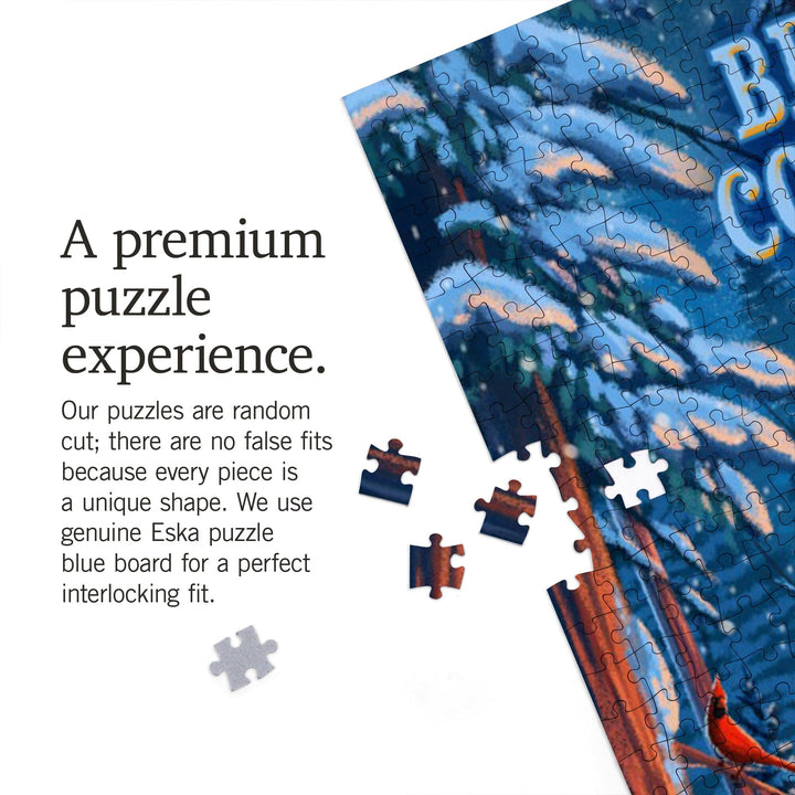 British Columbia, Find Your Inner Squatch, Camping Bigfoot, Jigsaw Puzzle Puzzle Lantern Press 