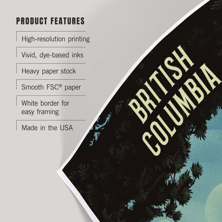 British Columbia, Today's Office, Coastal Series, Hammock on Beach, Art & Giclee Prints Art Lantern Press 
