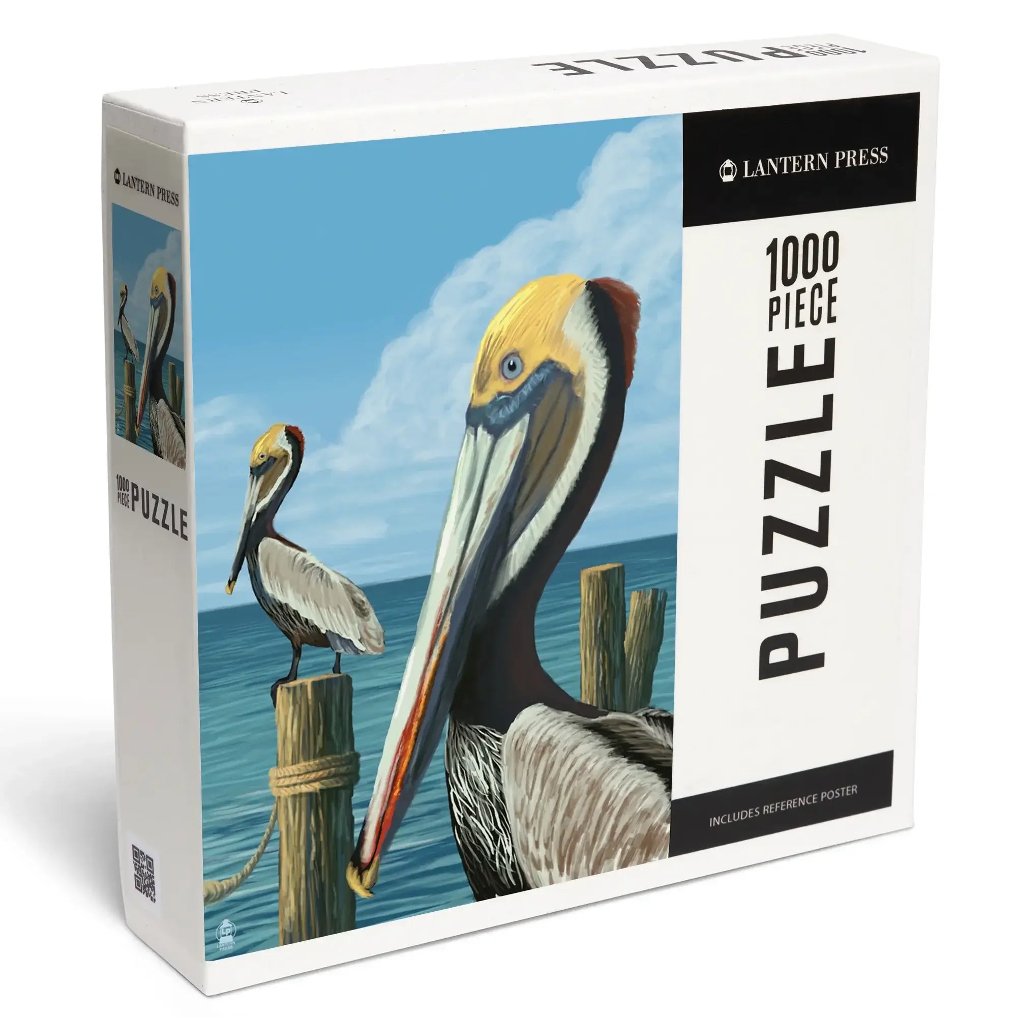 Brown Pelican, 1000 piece jigsaw puzzle – Lantern Press
