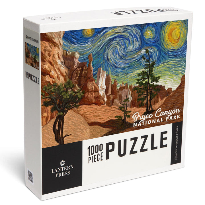 Bryce Canyon National Park, Starry Night National Park Series, Jigsaw Puzzle Puzzle Lantern Press 